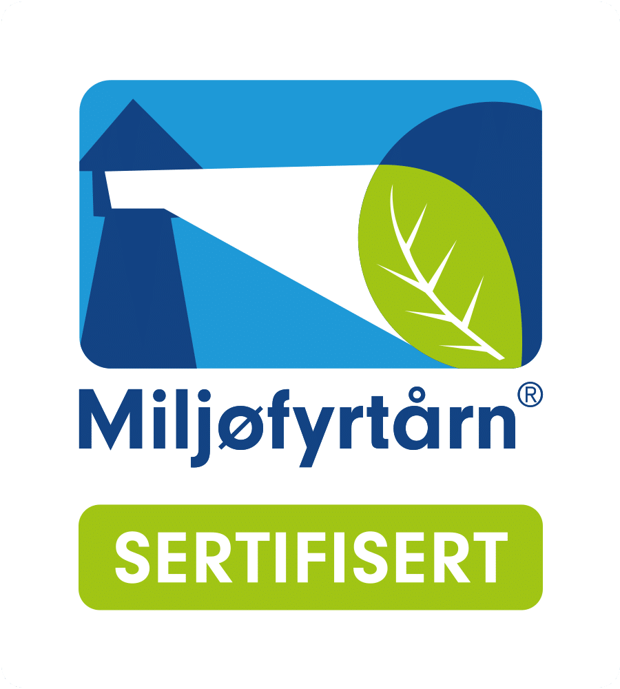 Miljøfyrtårn Sertifisert emblem